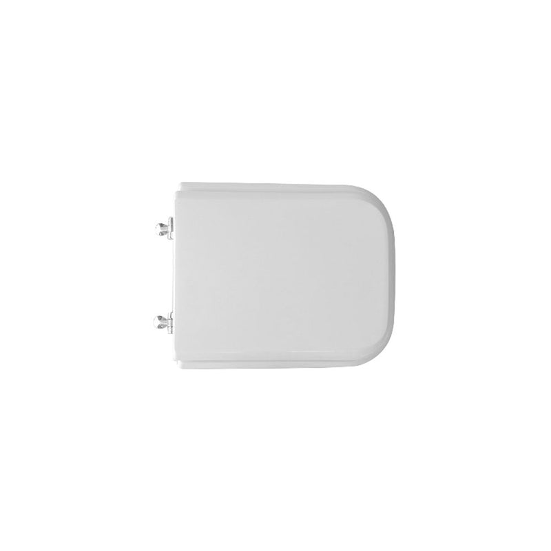 Sedile wc per GSI vaso Adda larghezza 32 cm cerniere fisse oblique