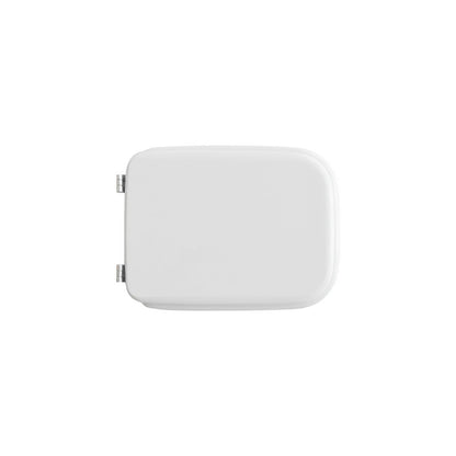Sedile wc per Globo vaso Clio larghezza 34 cm cerniere fisse ottone cromo