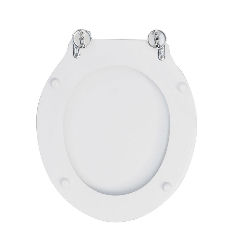 Sedile wc bianco per Globo vaso Paestum sospeso larghezza 38
