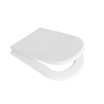 Sedile wc bianco per Ideal Standard vaso Calla larghezza 34
