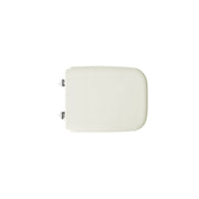 Sedile wc champagne per Ideal Standard vaso serie Conca larghezza 34 cm cerniere fisse