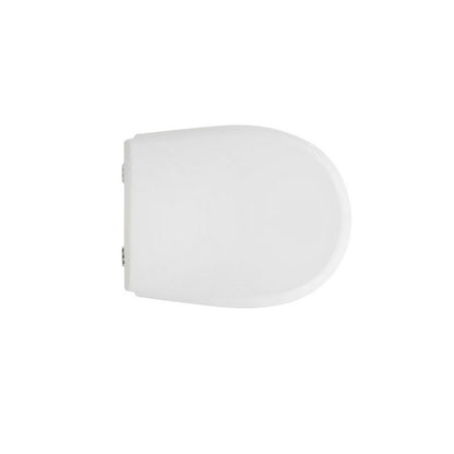 Sedile wc bianco per Incea vaso serie Luna larghezza 35