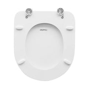 Sedile wc per Olympia vaso serie Tutto larghezza 36 cm cerniere regolabili