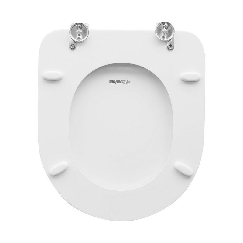 Sedile wc per Olympia vaso serie Tutto larghezza 36 cm cerniere regolabili