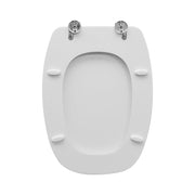 Sedile wc per Pozzi Ginori vaso serie Italica Astro lunghezza 50 cm cerniere regolabili