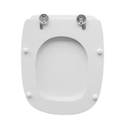 Sedile wc per Pozzi Ginori vaso Quinta larghezza 35 cm cerniere regolabili