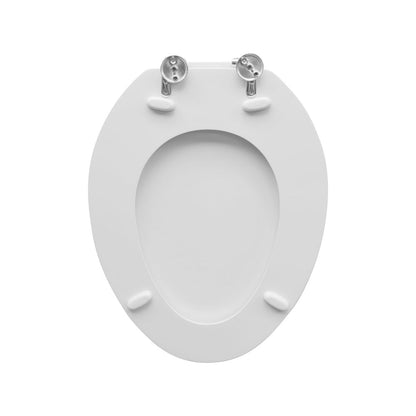Sedile wc per Pozzi Ginori vaso Ultra larghezza 38 cm cerniere regolabili