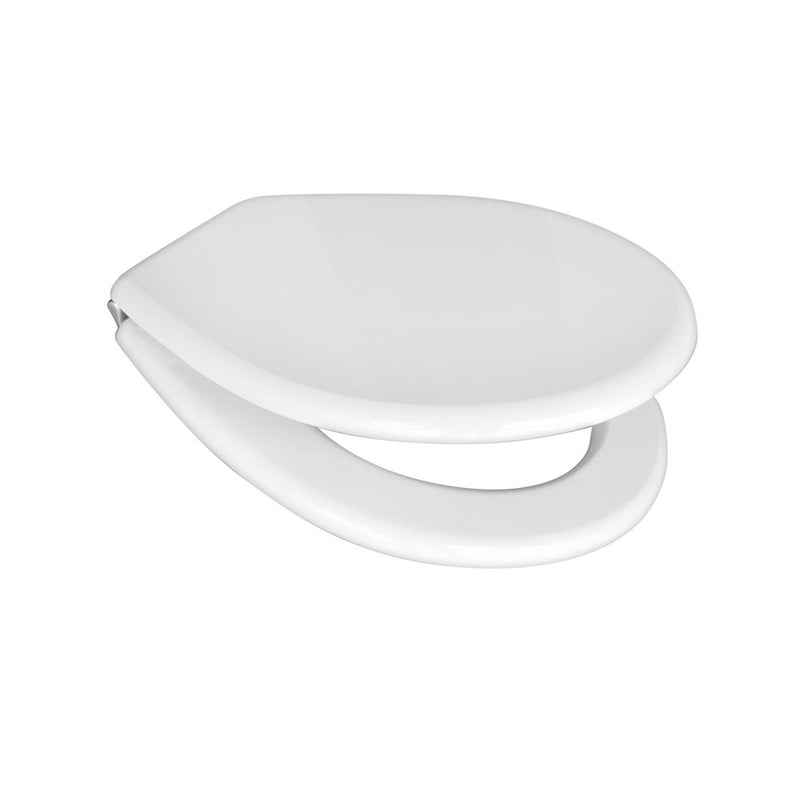 Sedile wc per Roca vaso Polo larghezza 36 cm cerniere regolabili