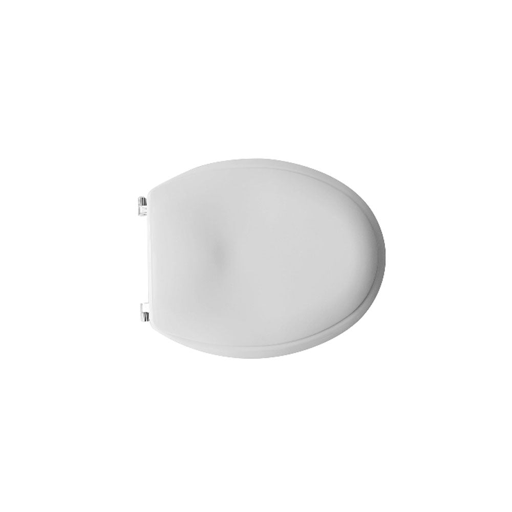 Sedile wc universale D019 termoindurente bianco con cerniere regolabili