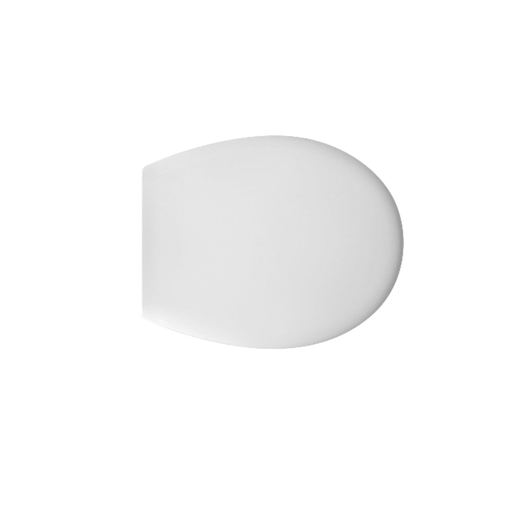 Sedile wc universale D031 termoindurente bianco con cerniere regolabili