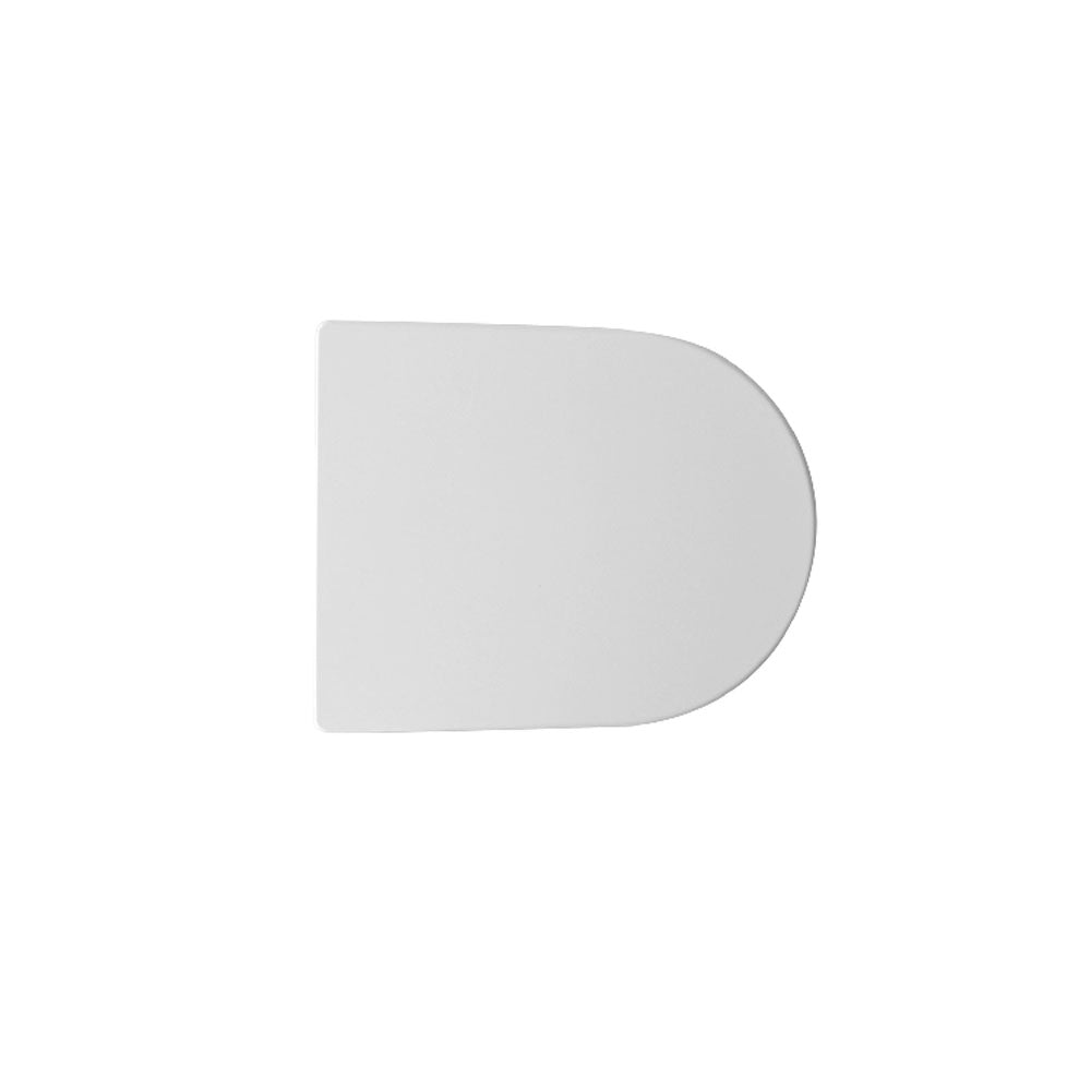 Sedile wc universale D121 doppia cerniera in termoindurente bianco