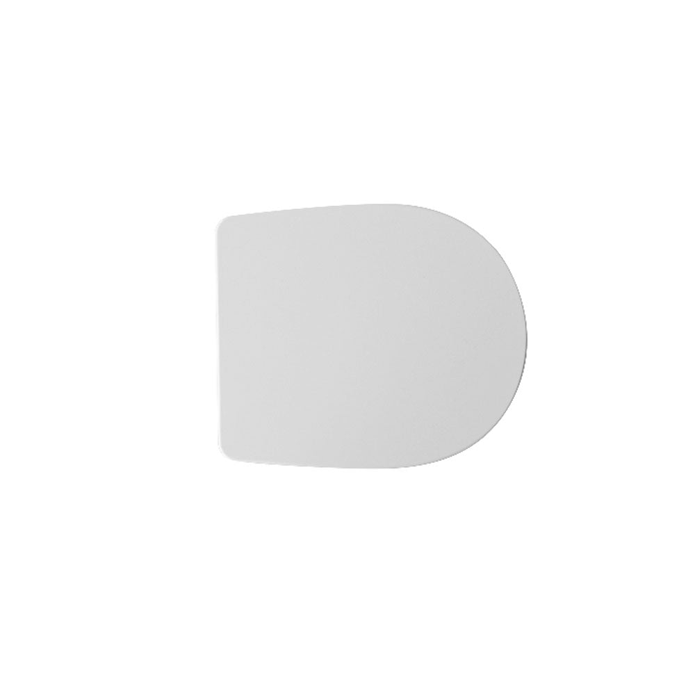 Sedile wc universale D180 termoindurente bianco con cerniere regolabili