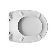 Sedile wc universale Dianter 3 termoindurente bianco cerniere regolabili
