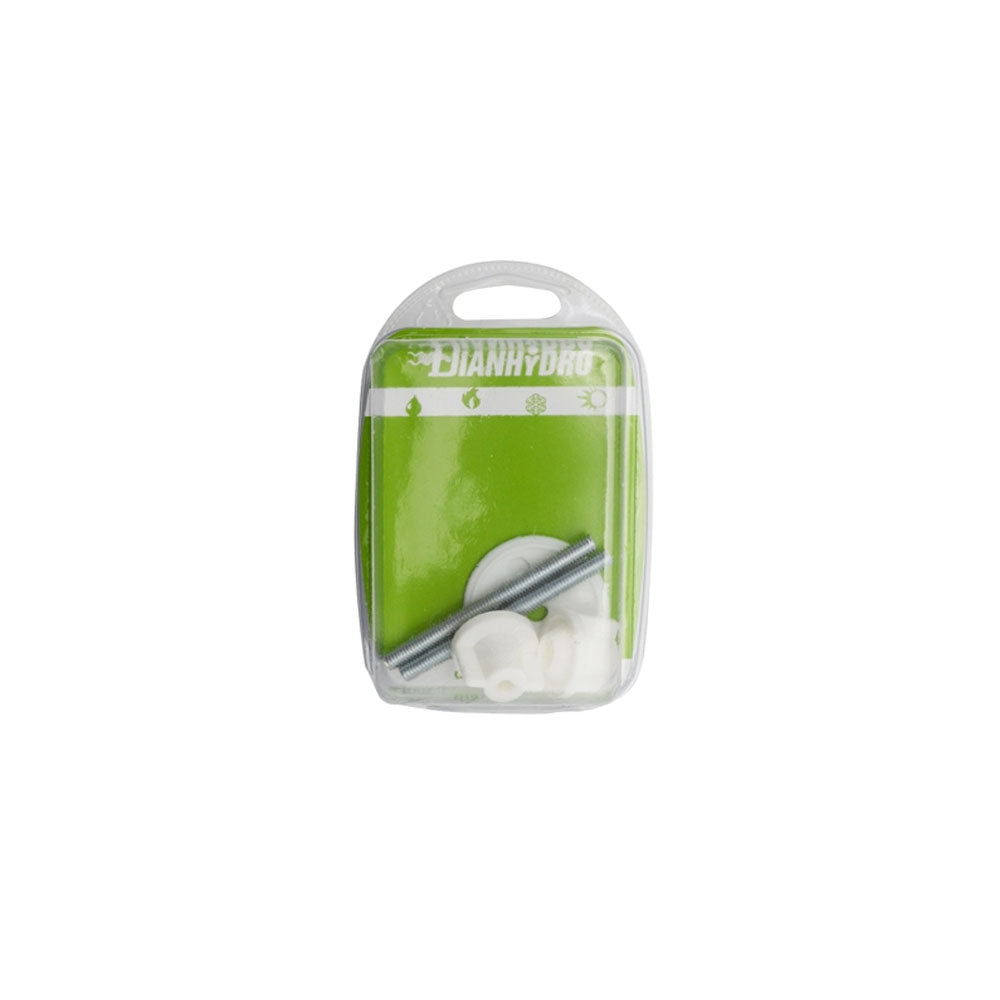 Kit fissaggio cerniere modello universale attacco nylon M6, in blister by CeramicStore | Lo specialista del tuo bagno