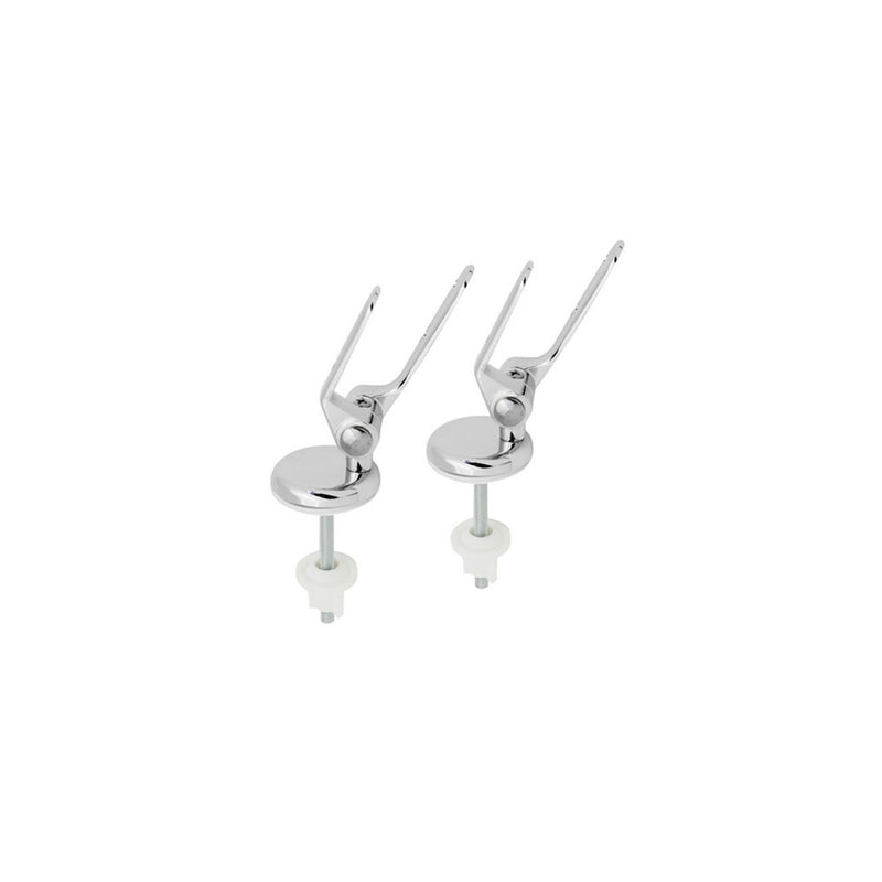 Coppia supporti in lega per sedili wc in legno by CeramicStore | Lo specialista del tuo bagno