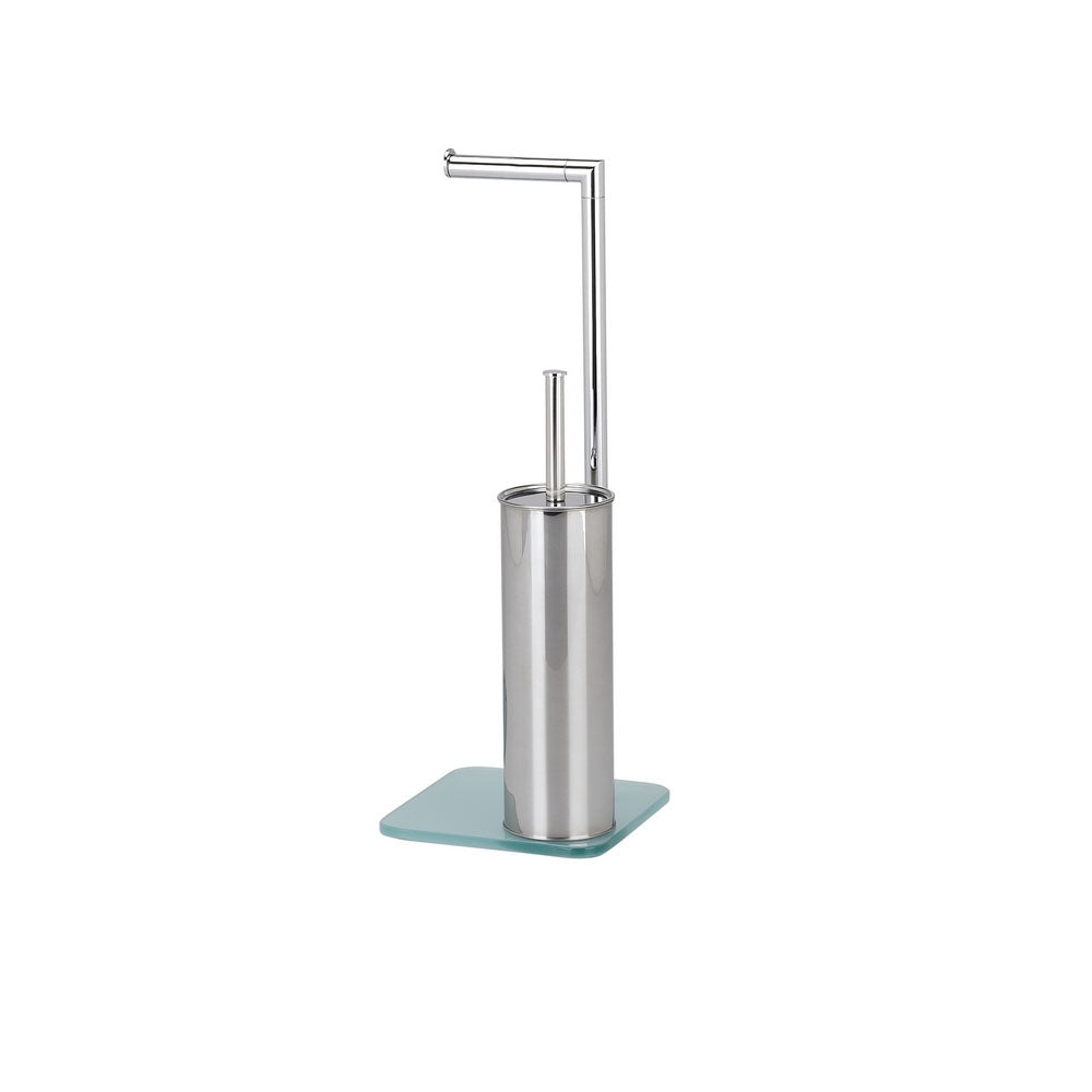 Piantana wc Metaform Zero acciao cromato