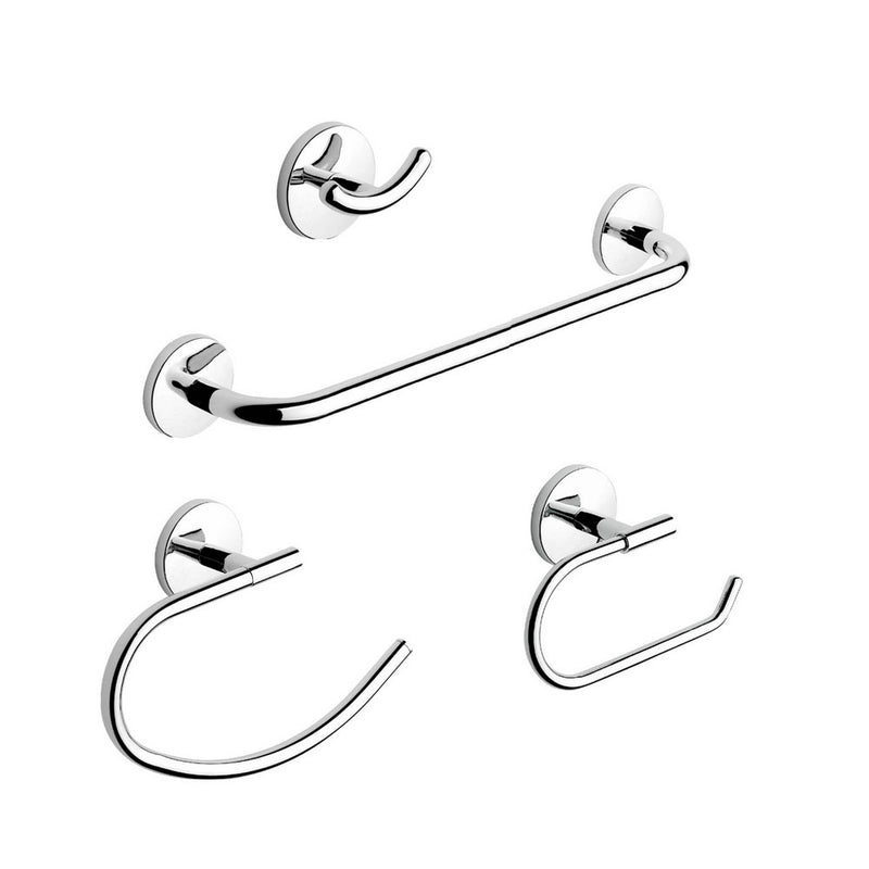 Minikit 4 pezzi Metaform One finitura cromata by CeramicStore | Lo specialista del tuo bagno