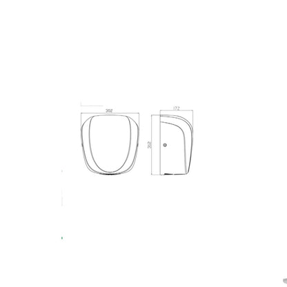Dianhydro Asciugamani Elettrico Levante - Basso Rumore by CeramicStore | Lo specialista del tuo bagno