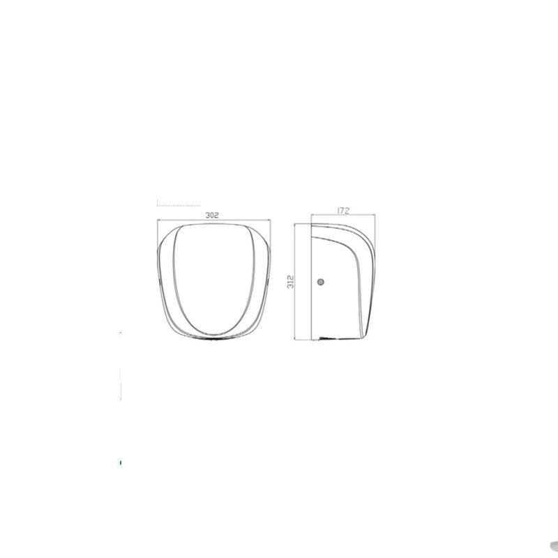 Dianhydro Asciugamani Elettrico Levante - Basso Rumore by CeramicStore | Lo specialista del tuo bagno