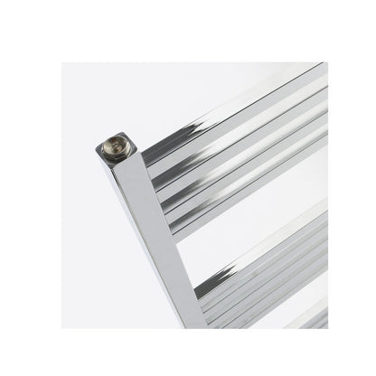 Termoarredo design cromo Aton tubi quadrati orizzontali altezza 1700 mm by CeramicStore | Lo specialista del tuo bagno