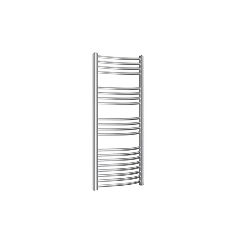 Termoarredo bagno linea Kalura cromato curvo h. 800 interasse 400 mm by CeramicStore | Lo specialista del tuo bagno