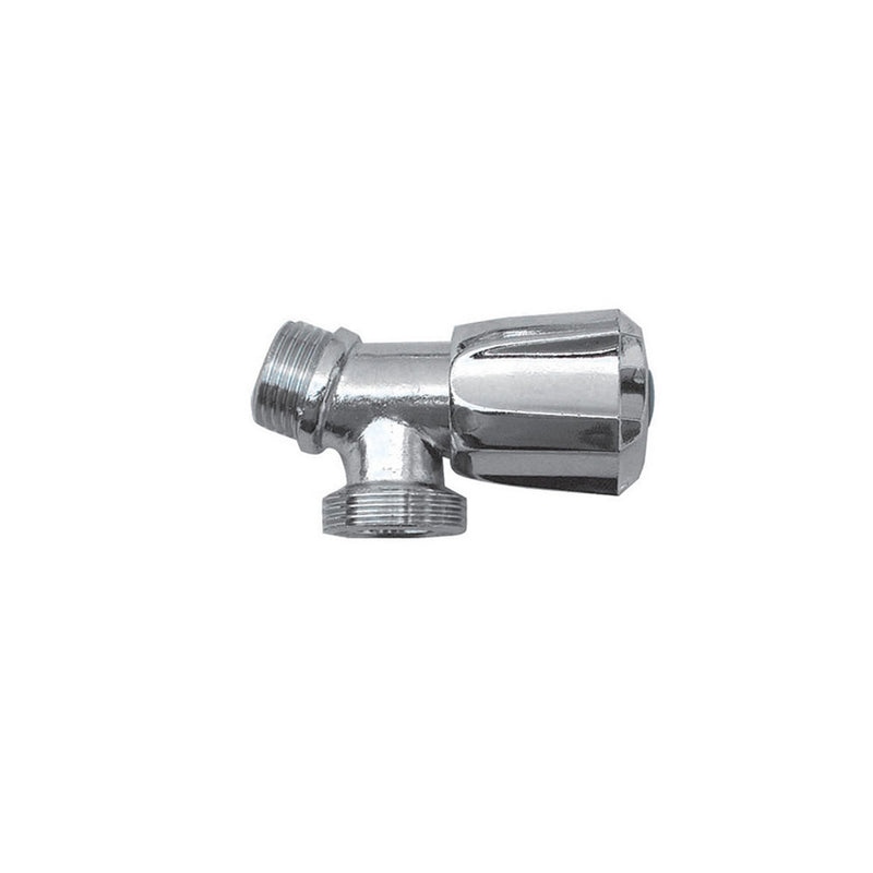 Rubinetto inclinato attacco lavatrice con maniglia in ABS cromato by CeramicStore | Lo specialista del tuo bagno