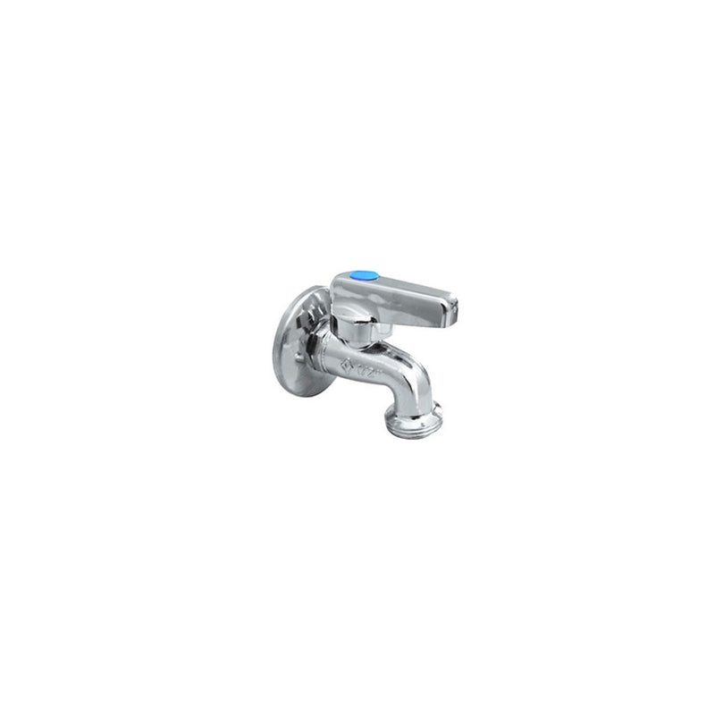 Rubinetto a sfera cromato attacco lavatrice completo di rosone by CeramicStore | Lo specialista del tuo bagno