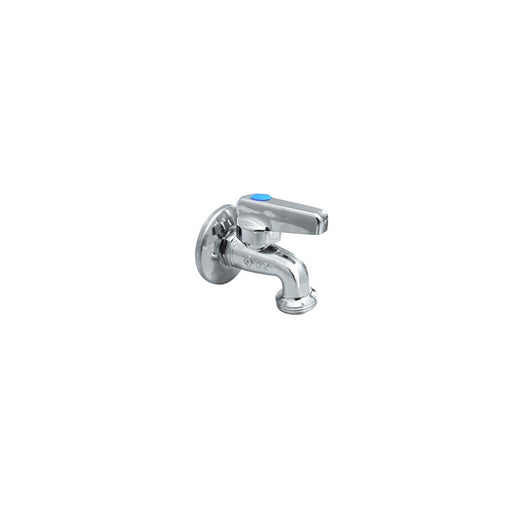 Rubinetto a sfera cromato attacco lavatrice completo di rosone by CeramicStore | Lo specialista del tuo bagno