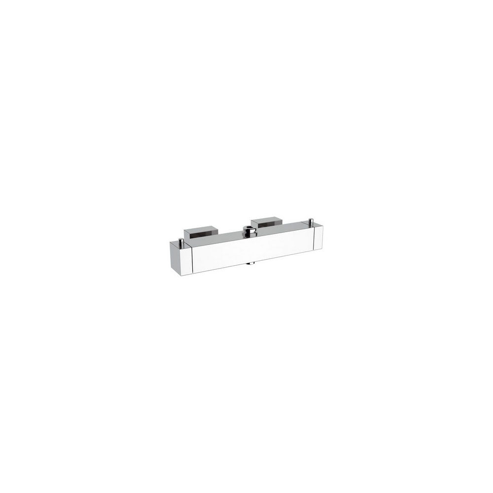 Miscelatore termostatico quadro doppia uscita di Rubinetterie Mariani by CeramicStore | Lo specialista del tuo bagno