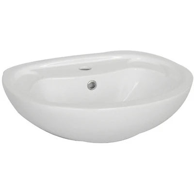 Lavabo a parete cm 40 x 50 bianco