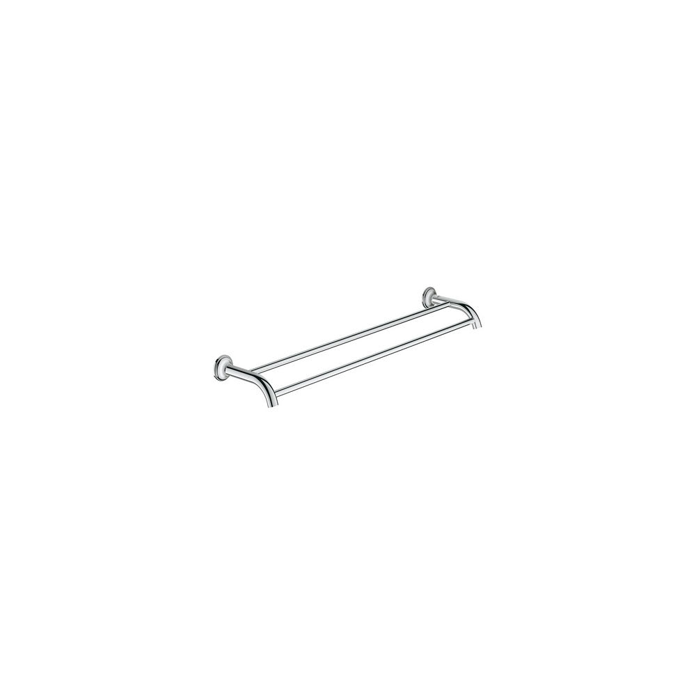 Portasalviette doppio in metallo 626 mm Grohe Essentials Authentic fissaggio nascosto by CeramicStore | Lo specialista del tuo bagno