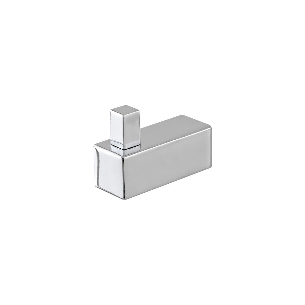 Appendino cromo serie Unica con piastrine in acciaio antiruggine by CeramicStore | Lo specialista del tuo bagno