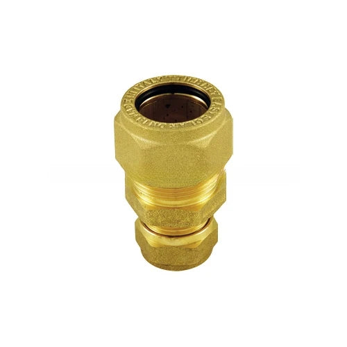 Raccordo dritto doppio inox rame easysolar dn 20 x 22/18