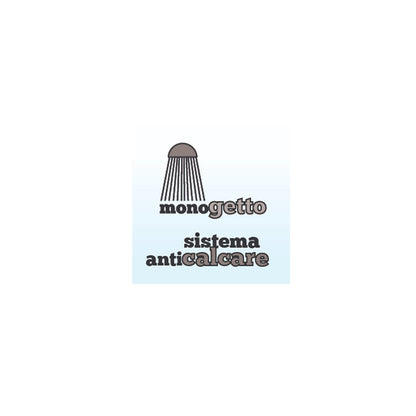 Doccetta monogetto modello 13030 diametro 80 mm sistema anticalcare by CeramicStore | Lo specialista del tuo bagno