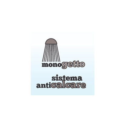 Doccetta monogetto modello 13031 diametro 110 mm sistema anticalcare by CeramicStore | Lo specialista del tuo bagno