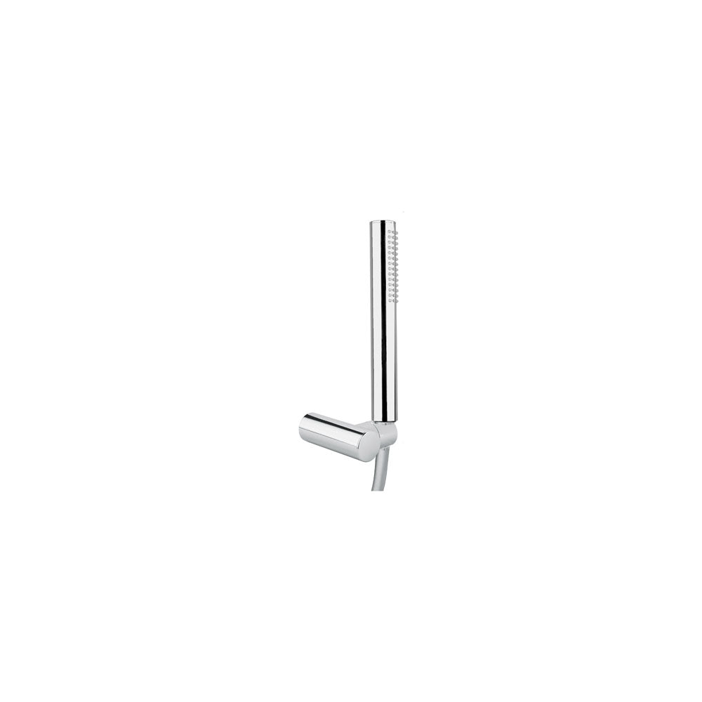 Kit doccetta tondo abs cromo con supporto snodato, diametro 25 mm by CeramicStore | Lo specialista del tuo bagno