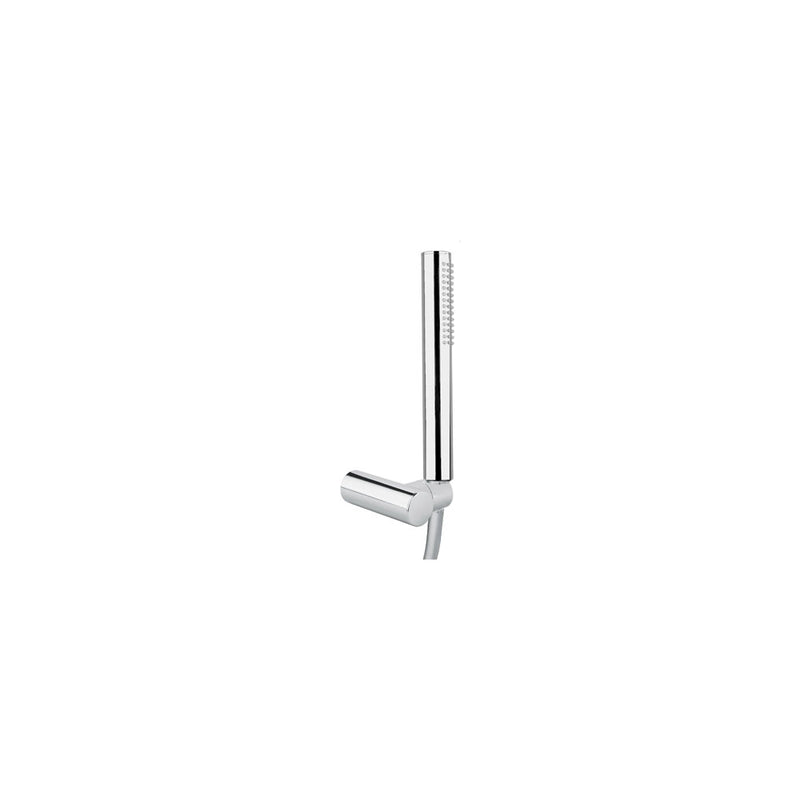 Kit doccetta tondo abs cromo con supporto snodato, diametro 25 mm by CeramicStore | Lo specialista del tuo bagno