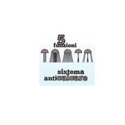 Kit a 2 doccette modello 13502 completo di soffione a 5 funzioni, deviatore in abs by CeramicStore | Lo specialista del tuo bagno