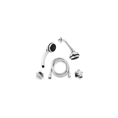 Kit a 2 doccette modello 13502 completo di soffione a 5 funzioni, deviatore in abs by CeramicStore | Lo specialista del tuo bagno