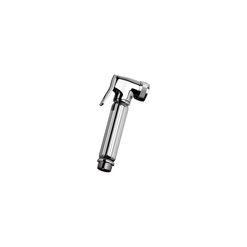Doccetta a pulsante shut-off Lux in ottone cromo, diametro doccetta 25 mm by CeramicStore | Lo specialista del tuo bagno