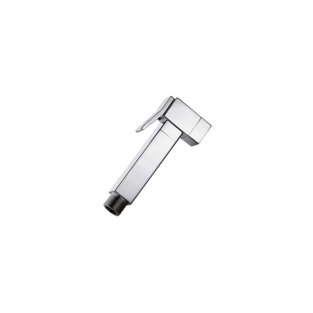 Doccetta a pulsante quadra per idroscopino serie 'SQ' in ottone cromato by CeramicStore | Lo specialista del tuo bagno