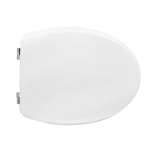 Sedile wc per rak vaso venice forma 1 bianco cerniere a passanti