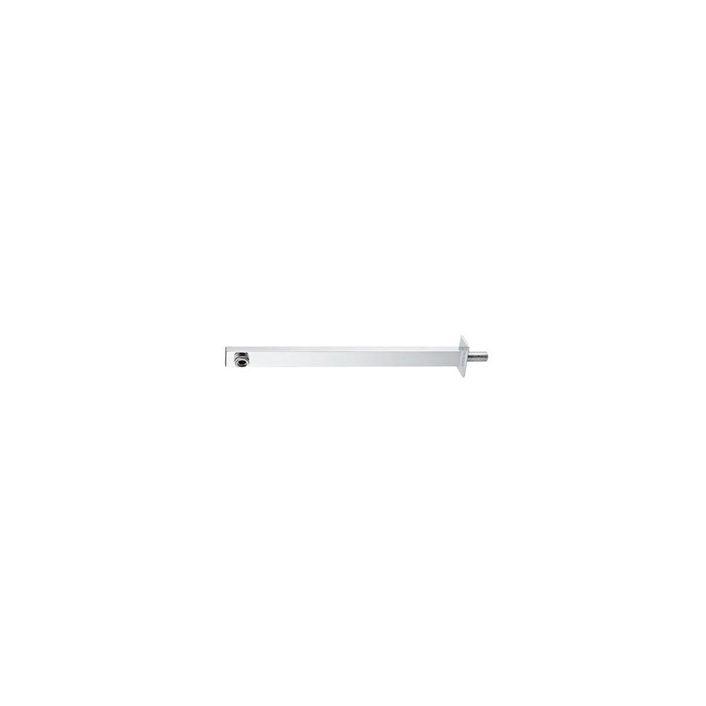 Braccio doccia quadro in ottone 37 x 3 cm attacchi G 1/2'' by CeramicStore | Lo specialista del tuo bagno