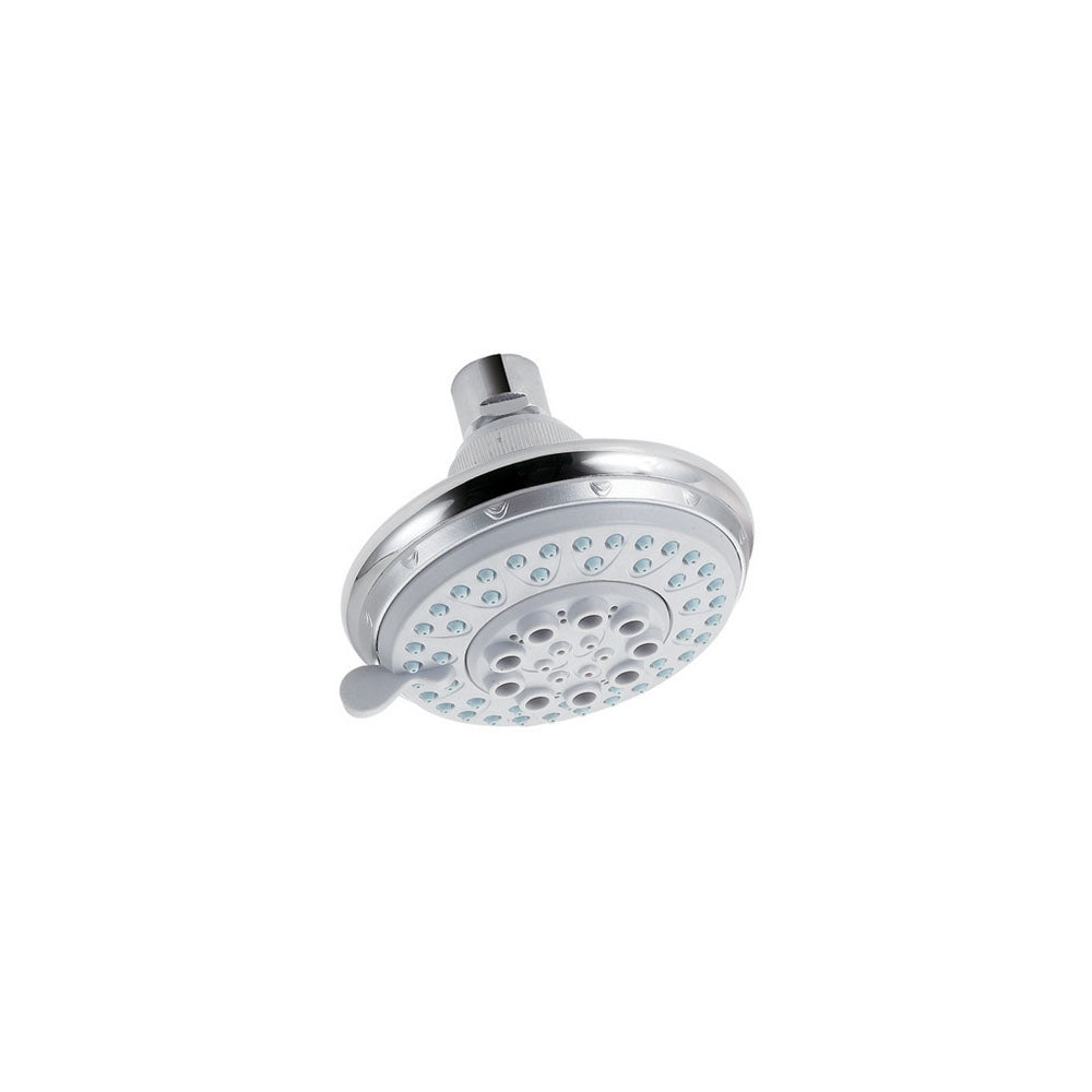 Soffione doccia tondo anticalcare a 5 getti modello 12613 diametro 100 mm by CeramicStore | Lo specialista del tuo bagno