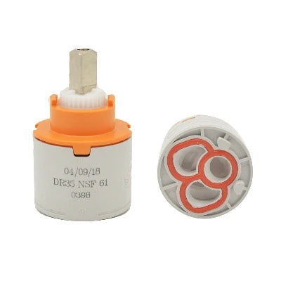 Deviatore rotativo a due vie mod. dr 35 d.35 diam. 35 mm