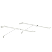 Coppia mensole sospese in acciaio inox per sostegno pilozzo. Carico max 50 kg by CeramicStore | Lo specialista del tuo bagno