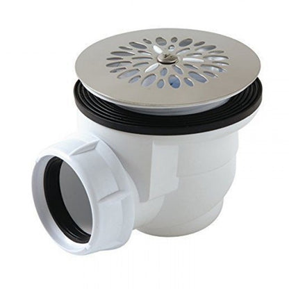 Piletta di scarico sifonata per piatti doccia con scarico diametro 60 mm con griglia inox by CeramicStore | Lo specialista del tuo bagno