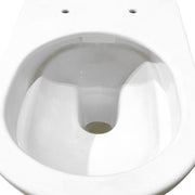 Coppia di sanitari sospesi WC bidet e coprivaso modello Liz di Althea cm 50x36