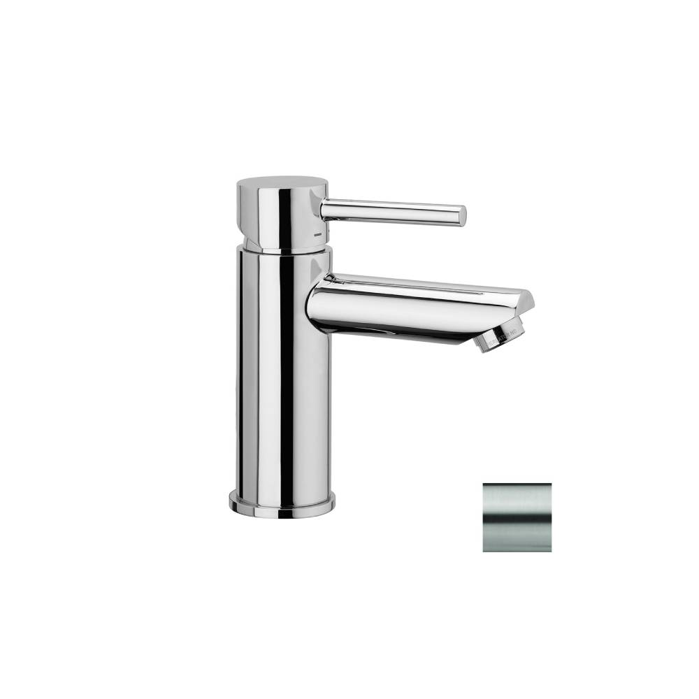 Miscelatore lavabo serie Stick modello SK071HKST con scarico clic-clac steel looking Paffoni by CeramicStore | Lo specialista del tuo bagno