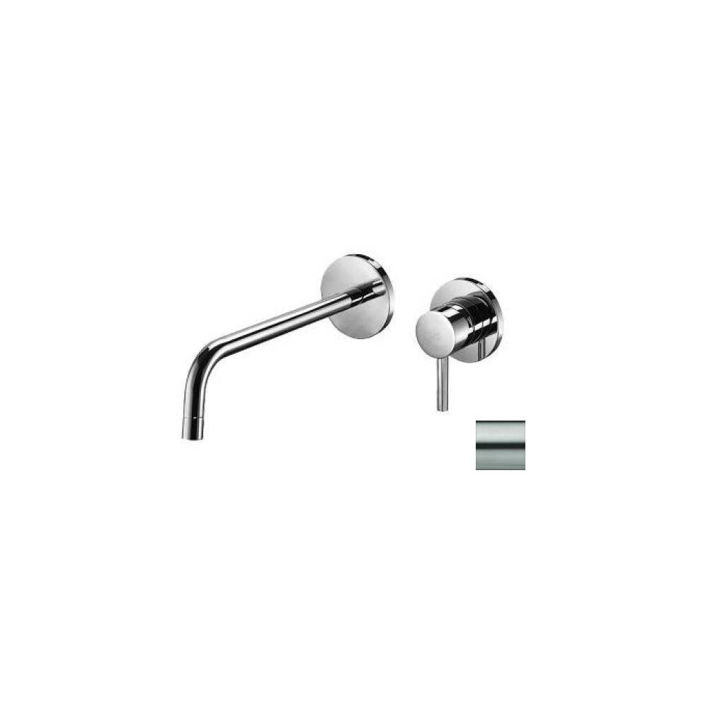 Miscelatore ad incasso per lavabo a 2 fori serie Stick modello SK106ST70 steel looking Paffoni by CeramicStore | Lo specialista del tuo bagno